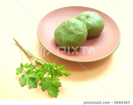 艾蒿年糕和年糕 6666465