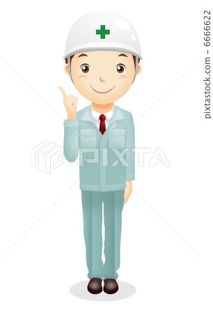 Work clothes male illustration Work clothes male illustration 6666622