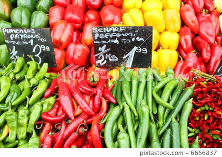 Flea market vegetables Flea market vegetables 6666837