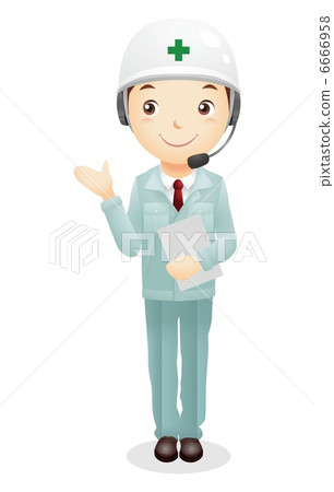 Work clothes male illustration 6666958