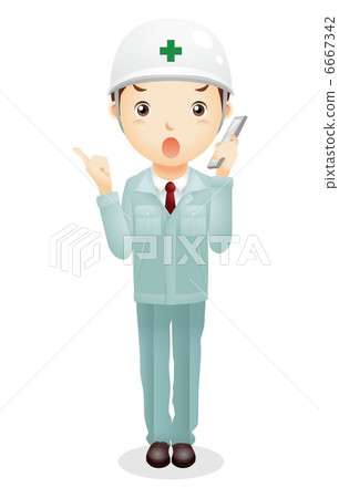 Work clothes male illustration 6667342