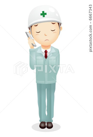 Work clothes male illustration 6667343