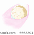 睡覺的寶貝 6668203