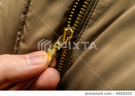 Down jacket zipper 6668920