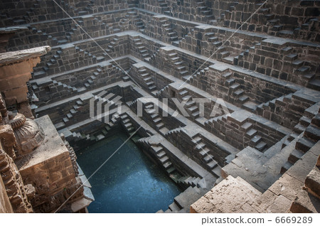 Chand Baori, one of the deepest stepwells in India Chand Baori, one of the deepest stepwells in India 6669289