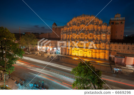 Hawa Mahal, Palace of winds, Jaipur, India 6669296