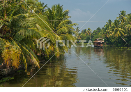 Backwaters of Kerala, India 6669301
