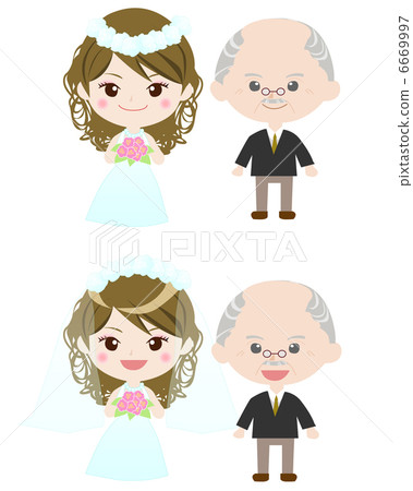 Wedding parent and child 6669997
