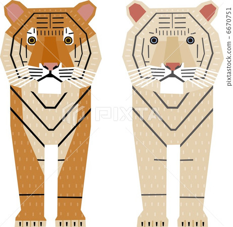 A tiger 6670751