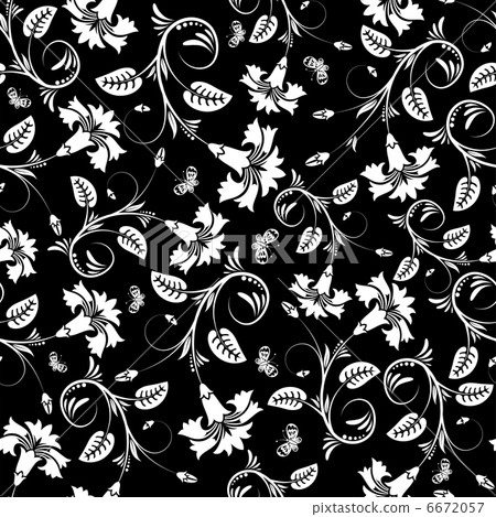 Flower seamless pattern Flower seamless pattern 6672057