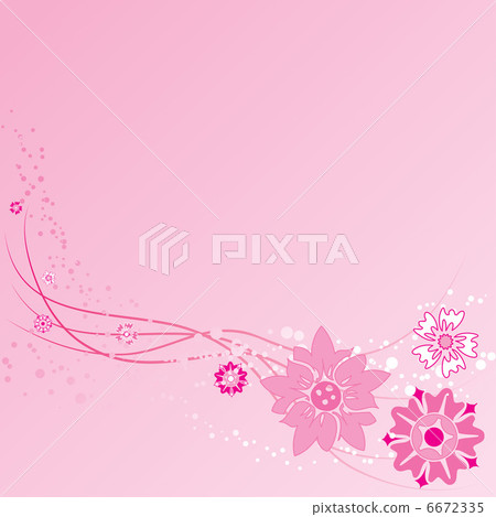 Background flower, elements for design 6672335