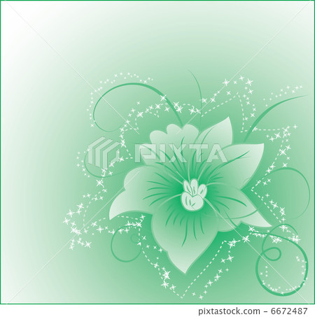 Background flower, elements for design Background flower, elements for design 6672487