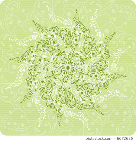 Background flower, elements for design, vector 6672686