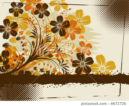 Floral frame Floral frame 6672726