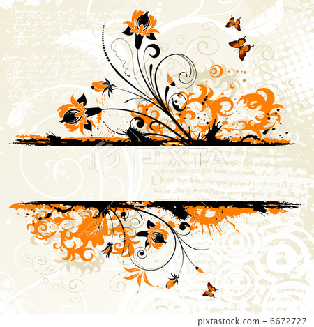 Floral frame Floral frame 6672727