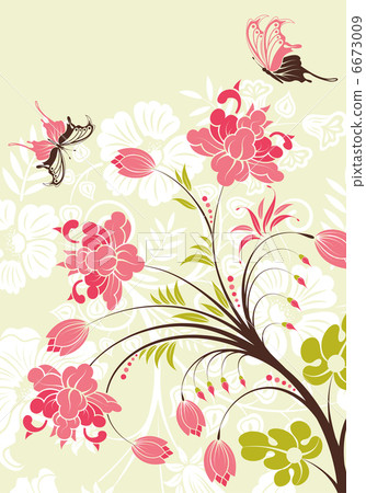 Flower frame Flower frame 6673009