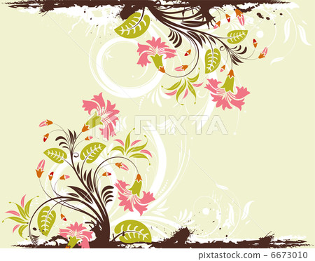 Floral frame Floral frame 6673010