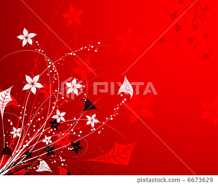 Abstract floral background Abstract floral background 6673629