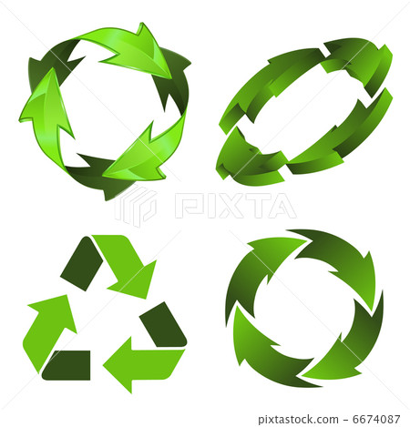 Recycling Symbol Recycling Symbol 6674087