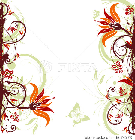 Floral frame 6674578