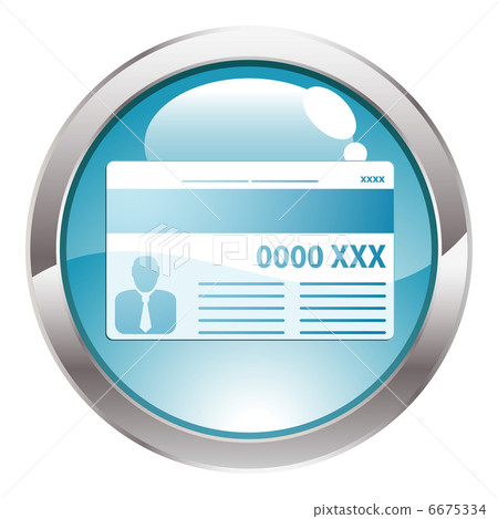 Gloss Button with Credit Card 6675334