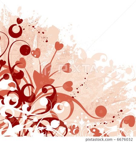 Grunge floral background Grunge floral background 6676032