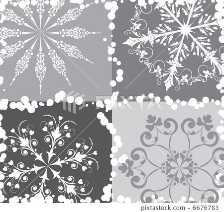 Snowflake background, vector Snowflake background, vector 6676783