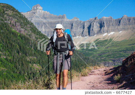 Hike in Glacier 6677427