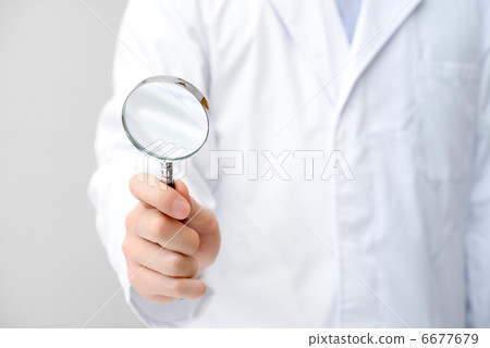 A white coat male A white coat male 6677679