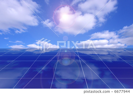 太陽能發電圖像 太陽能發電圖像 6677944