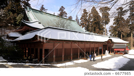 Winter's Hiezan Enryakuji "East Tower · Nemoto Nakadodo" Winter's Hiezan Enryakuji "East Tower · Nemoto Nakadodo" 6677985