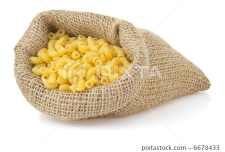 raw pasta isolated on white 6678433