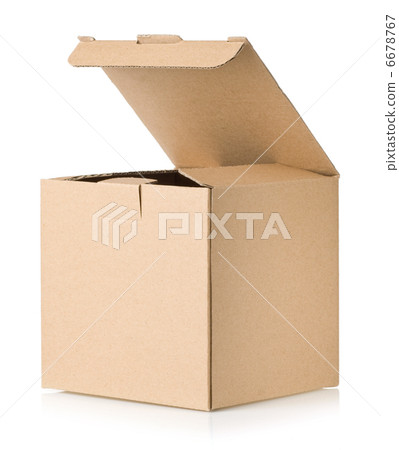 cardboard box isolated on white cardboard box isolated on white 6678767