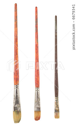 paintbrush isolated on white paintbrush isolated on white 6679341