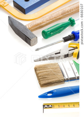 tools isolated on white tools isolated on white 6680107