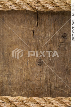 ship ropes on wood 6680143