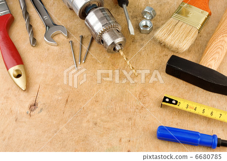tools and instruments on wood tools and instruments on wood 6680785