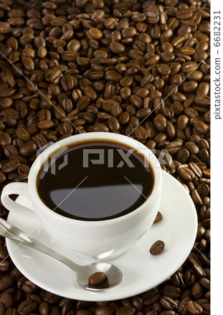 cup of coffee at beans 6682231