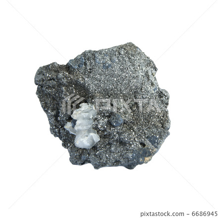 close-up of arsenopyrite in the rough 6686945