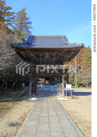 Takadayama Senshuji Sanmen - at Takada Takadayama Senshuji Sanmen - at Takada 6687069