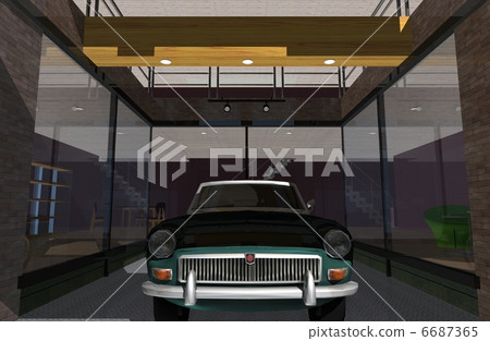 Inner garage 6687365