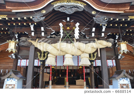 Kushida Shrine Worship Hall 6688514