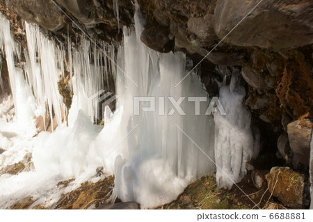 Shibukawa ice waterfall 6688881