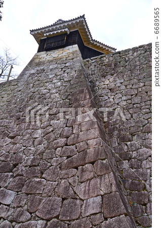 Matsuyama Castle's "Ishigaki no Jikan Ishigaki" (Matsuyama City Ehime Prefecture) 6689565