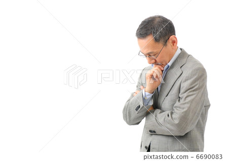 Senior man worried 6690083