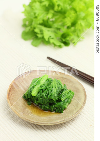 Wasabi vegetable dipping Japanese food Wasabi vegetable dipping Japanese food 6690609