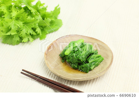 Wasabi vegetable dipping Japanese food 6690610