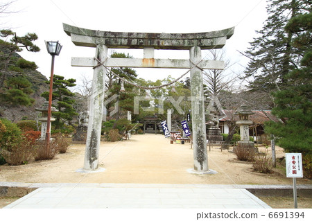Important cultural property Yoshika Shrine 6691394