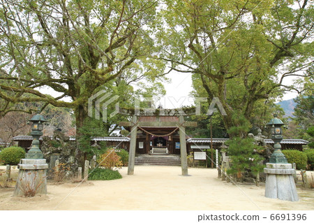 Important cultural property Yoshika Shrine 6691396
