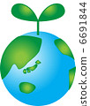 Earth sprout leaves 6691844